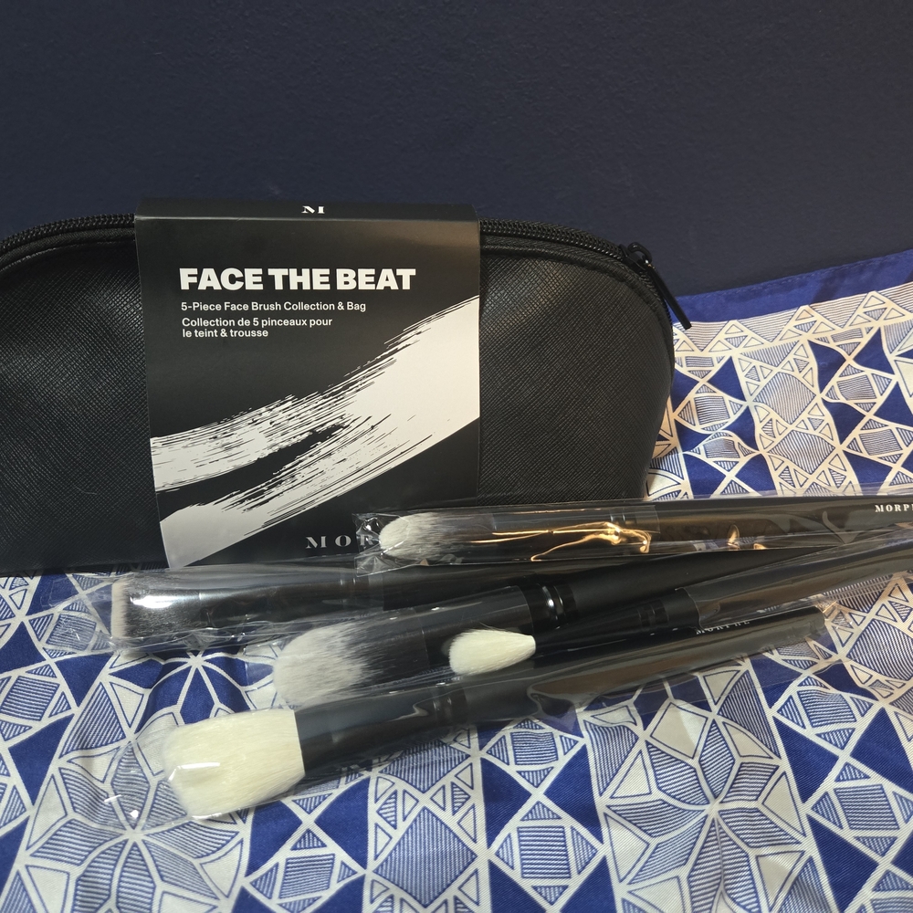 Morphe Face Beat Brush Collection with Bag